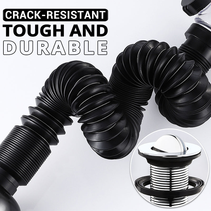 Teleskopowa rura spustowa zapobiegająca powstawaniu nieprzyjemnych zapachów