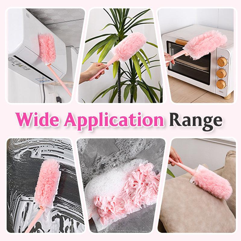 ❄️Superlekka miotełka elektrostatyczna 360° – usuwa kurz w sekundę, bez chemii i bez wysiłku!