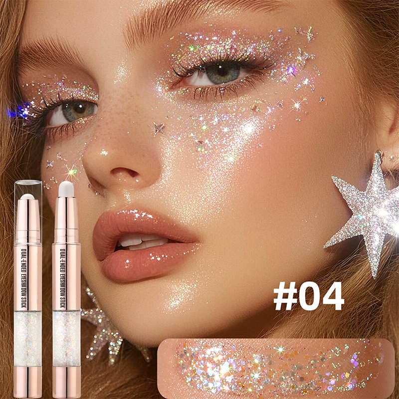 Kremowy podwójny ołówek do cieni do powiek