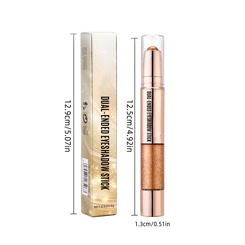 Kremowy podwójny ołówek do cieni do powiek