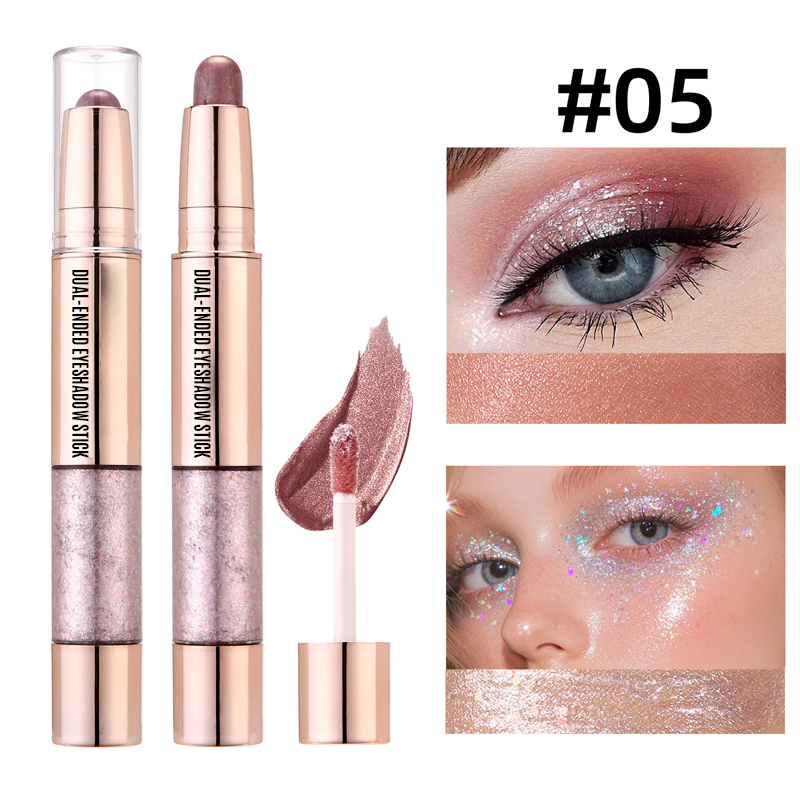 Kremowy podwójny ołówek do cieni do powiek