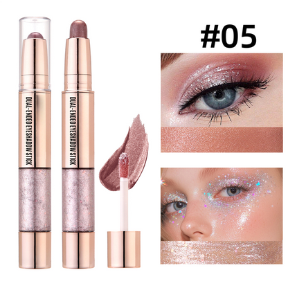 Kremowy podwójny ołówek do cieni do powiek