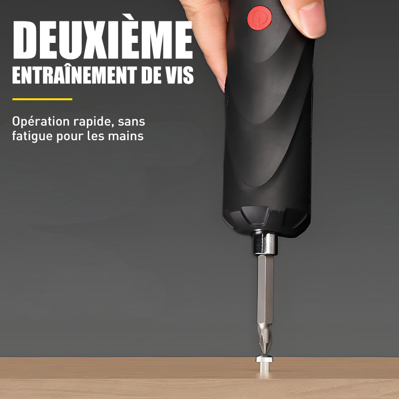 Przenośny zestaw wiertarek i śrubokrętów – 15 elementów! 🔥