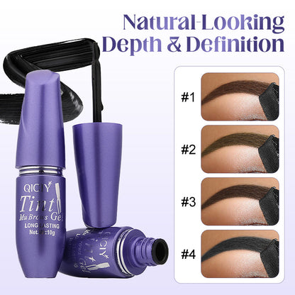 Wodoodporny, długotrwały żel do brwi w płatkach