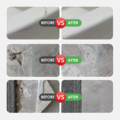 Potężny zestaw do naprawy porcelany – podwójna tubka