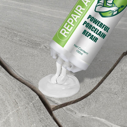 Potężny zestaw do naprawy porcelany – podwójna tubka