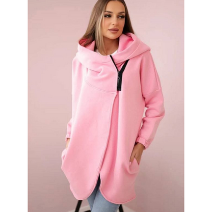 😍 (S-4XL) 🌼 Damska gruba bluza z kapturem typu oversize