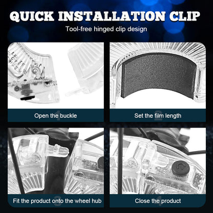 🌈 Kolorowa lampa na piastę roweru 🚴‍♂️💡