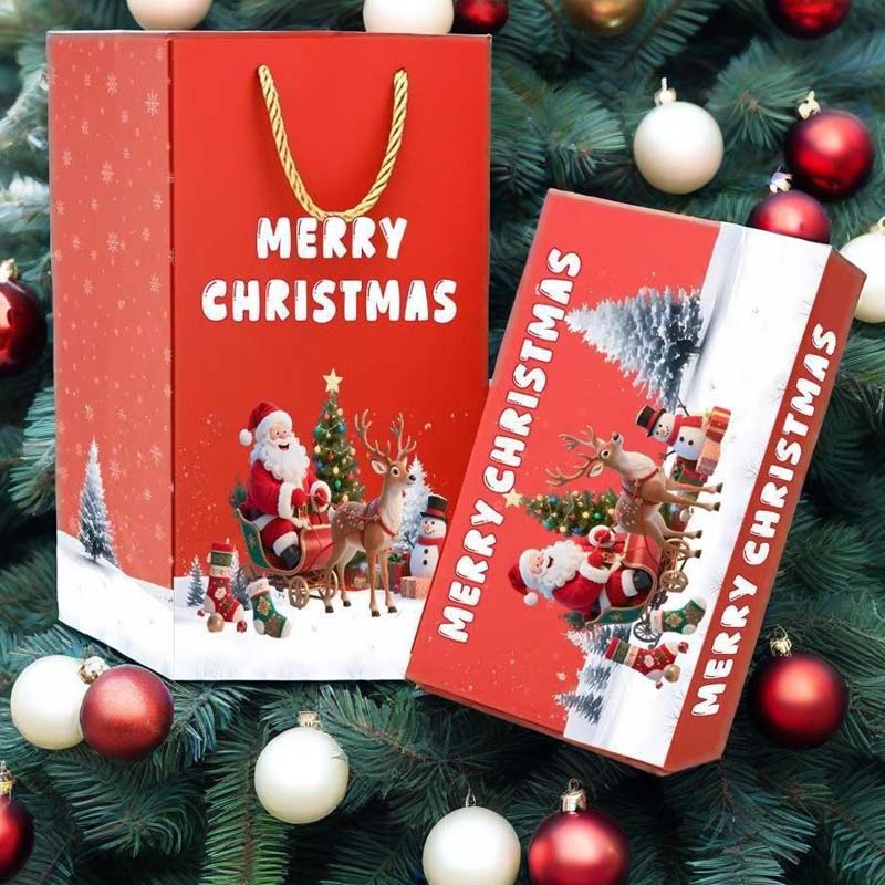 🎅 Unikalne składane pudełko na prezent świąteczny🎄✨