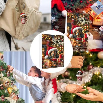 🎅Kalendarz adwentowy z jamnikiem na Boże Narodzenie 2025🎁