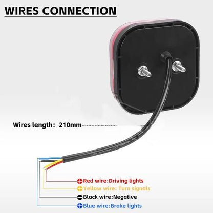 Para wytrzymałych tylnych świateł LED