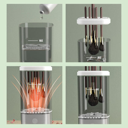 Automatyczny środek do czyszczenia pędzli kosmetycznych