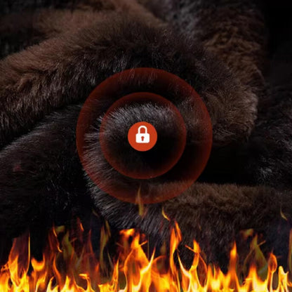 Męska zimowa ciepła kurtka z kapturem