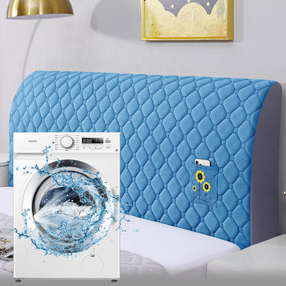 💥 Elastyczny tapicerowany pokrowiec na zagłówek🛏️