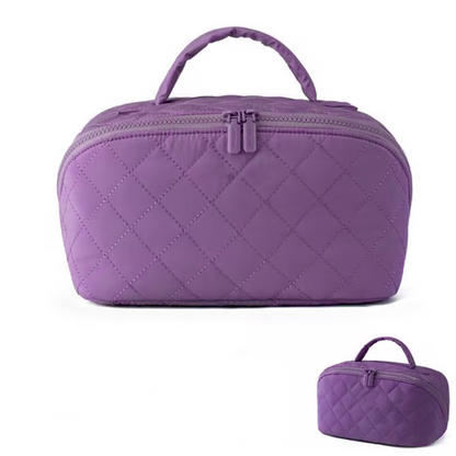 💗Duża pojemna kosmetyczka z uchwytem