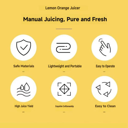 2025 Nowa wyciskarka do cytryn z zakręcanym wieczkiem 🍋✨Kup 2, a 1 dostaniesz GRATIS