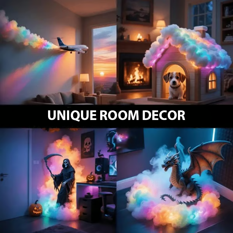 ⚡☁️ ️Domowa dekoracja świetlna LED Thundercloud USB ✨🌈