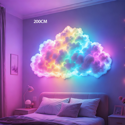 ⚡☁️ ️Domowa dekoracja świetlna LED Thundercloud USB ✨🌈