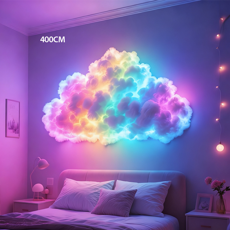 ⚡☁️ ️Domowa dekoracja świetlna LED Thundercloud USB ✨🌈