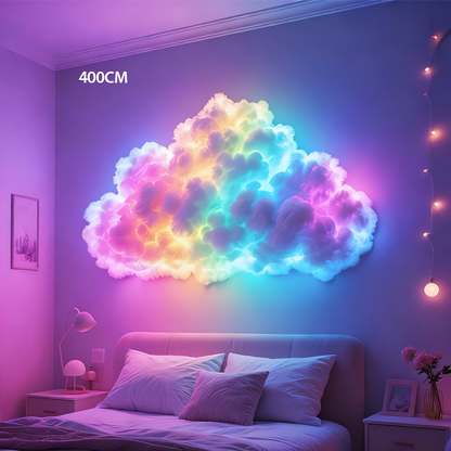 ⚡☁️ ️Domowa dekoracja świetlna LED Thundercloud USB ✨🌈