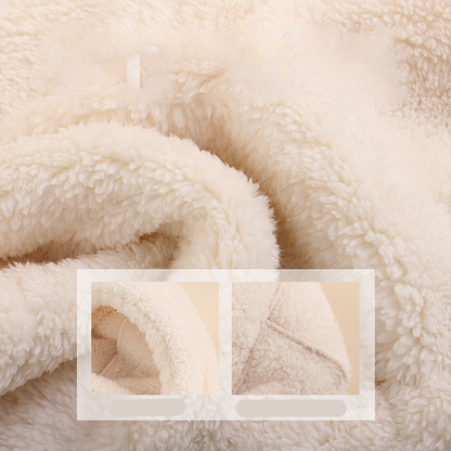 Przytulna zimowa czapka dla dzieci, wszystko w jednym