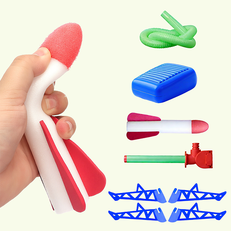 🚀Wyrzutnia rakiet LED dla dzieci