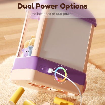 🎮 Urocza maszyna dla dzieci w kształcie zwierzątek z lalkami i kapsułkami | Zabawa dla całej rodziny! 🐻✨