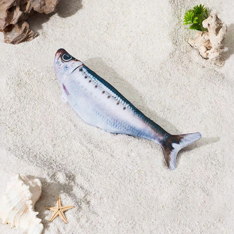 🐈Realistyczna skacząca ryba dla kotów