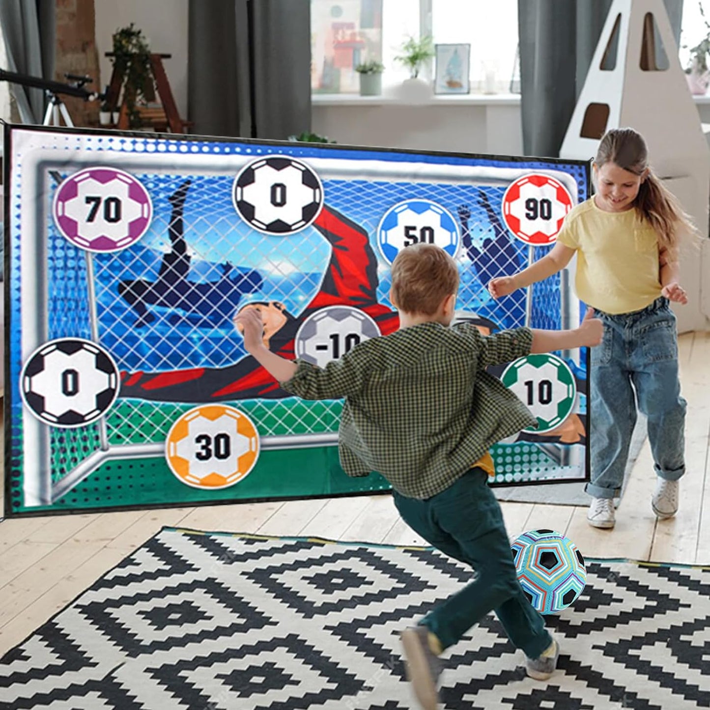 ⚽Zestaw do gry w piłkę nożną dla dzieci