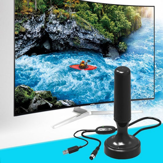 Zewnętrzna antena telewizji cyfrowej ze wzmacniaczem