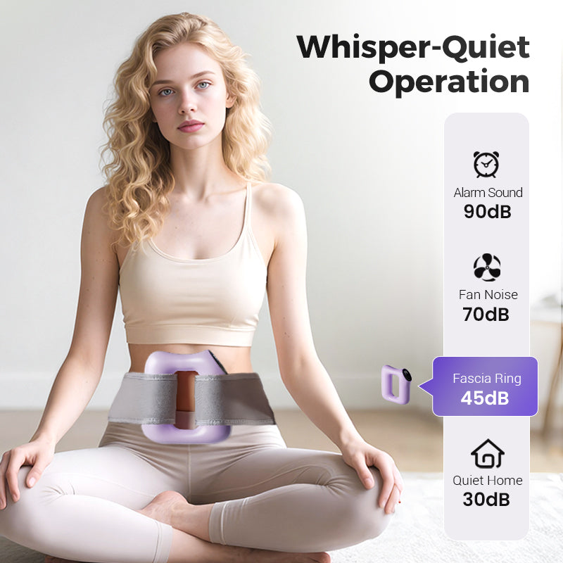 Przenośny 5-biegowy masażer pierścieniowy z regulowanym paskiem