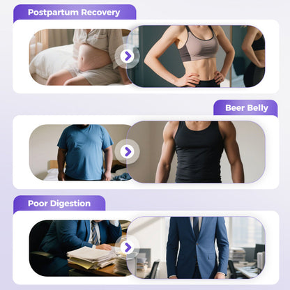 Przenośny 5-biegowy masażer pierścieniowy z regulowanym paskiem