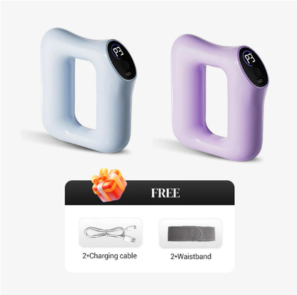 Przenośny 5-biegowy masażer pierścieniowy z regulowanym paskiem