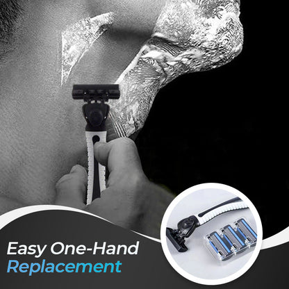 🪒✨6-ostrzowa maszynka do golenia z łatwo zdejmowanymi głowicami