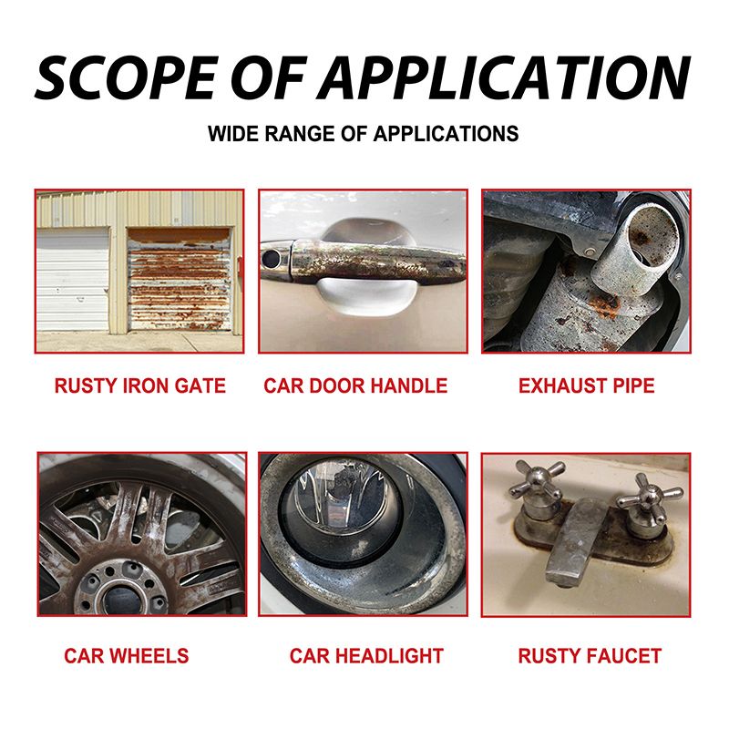 Wielofunkcyjny metal do usuwania i konwersji rdzy z samochodów