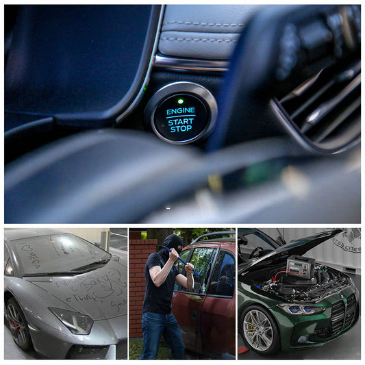 🚗⚡Zdalnie sterowany wyłącznik odłączający akumulator samochodowy 12V/24V🔋