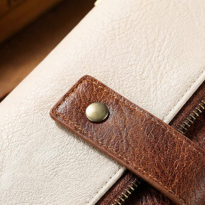 👛 Portmonetka damska w stylu retro - antykradzieżowy design