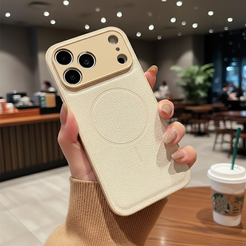 🔥🧲 Magnetyczne etui na telefon bez odcisków palców do serii 12-17 📱✨