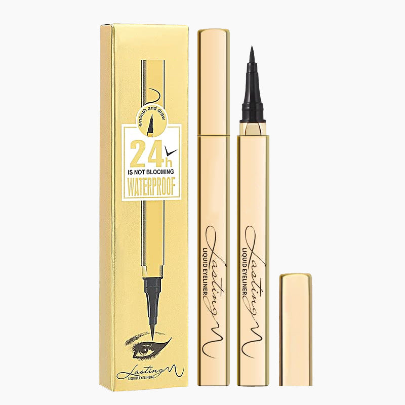 🔥1+1 gratis✨Trwały, wodoodporny eyeliner w płynie – koniec z rozmazywanym eyelinerem!