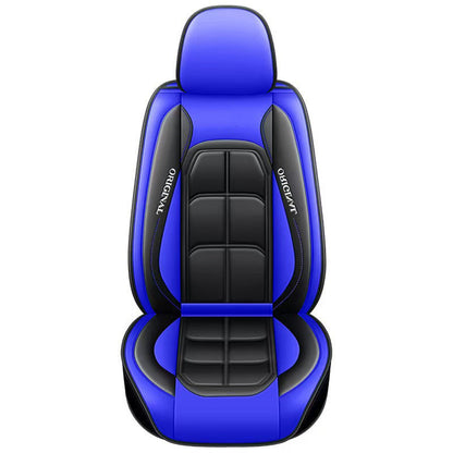 Uniwersalne pokrowce na siedzenia ze skóry PU, komplet przedni, dla sedanów, SUV-ów i ciężarówek 🚗💺✨