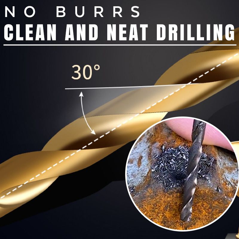 Zestaw wierteł powlekanych tytanem (20/25/150/99 sztuk)