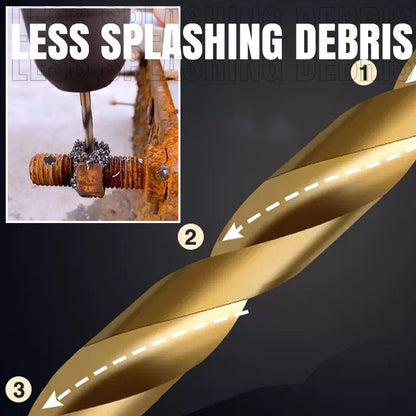 Zestaw wierteł powlekanych tytanem (20/25/150/99 sztuk)