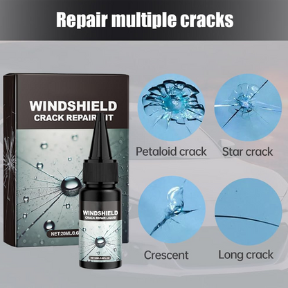 🔥2+1 gratis 🔥🚗Zestaw do naprawy pękniętej szyby przedniej⚡