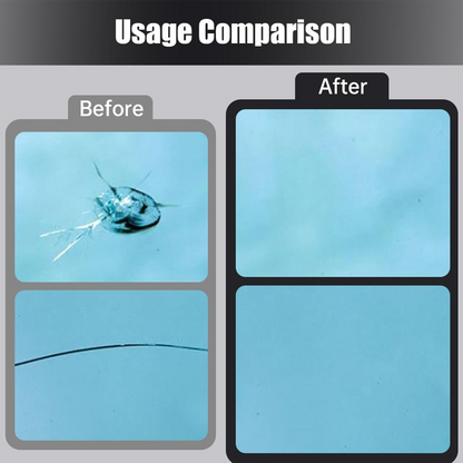 🔥2+1 gratis 🔥🚗Zestaw do naprawy pękniętej szyby przedniej⚡