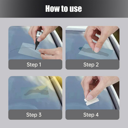 🔥2+1 gratis 🔥🚗Zestaw do naprawy pękniętej szyby przedniej⚡