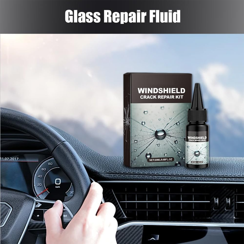 🔥2+1 gratis 🔥🚗Zestaw do naprawy pękniętej szyby przedniej⚡