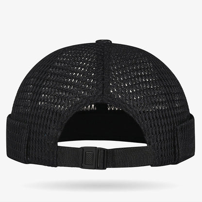 🧢🢊Lekka czapka z oddychającej siateczki bez daszka