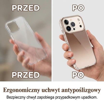 📱Błyszczące etui na telefon komórkowy z cekinami, z osłoną na aparat