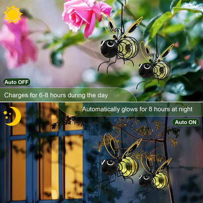 🔥 Ostatni dzień promocji 🐝 Solarna lampa wisząca na owady