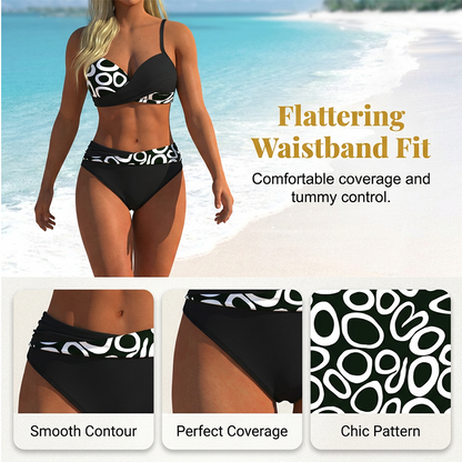 👙 50% ZNIŻKI PRZEZ OGRANICZONY CZAS! ✨ Dwuczęściowy komplet bikini push-up dla kobiet
